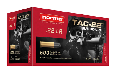 Norma Tac-22 Subsonic