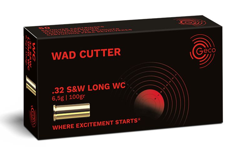 Geco 32 S&W Long WC (100gr.)