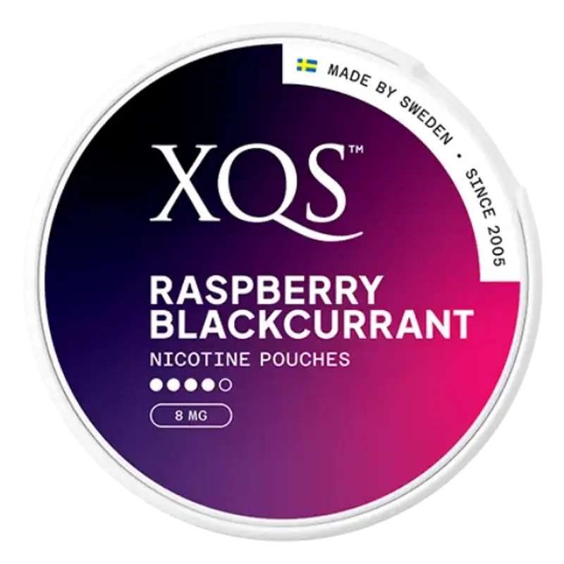 XQS Raspberry Blackcurrant Slim Strong