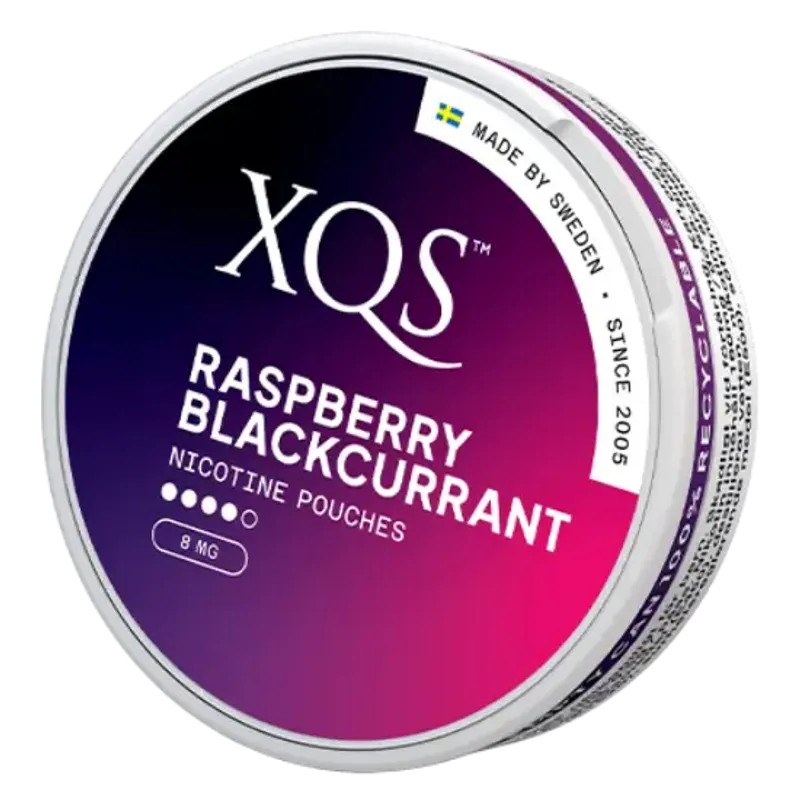 XQS Raspberry Blackcurrant Slim Strong