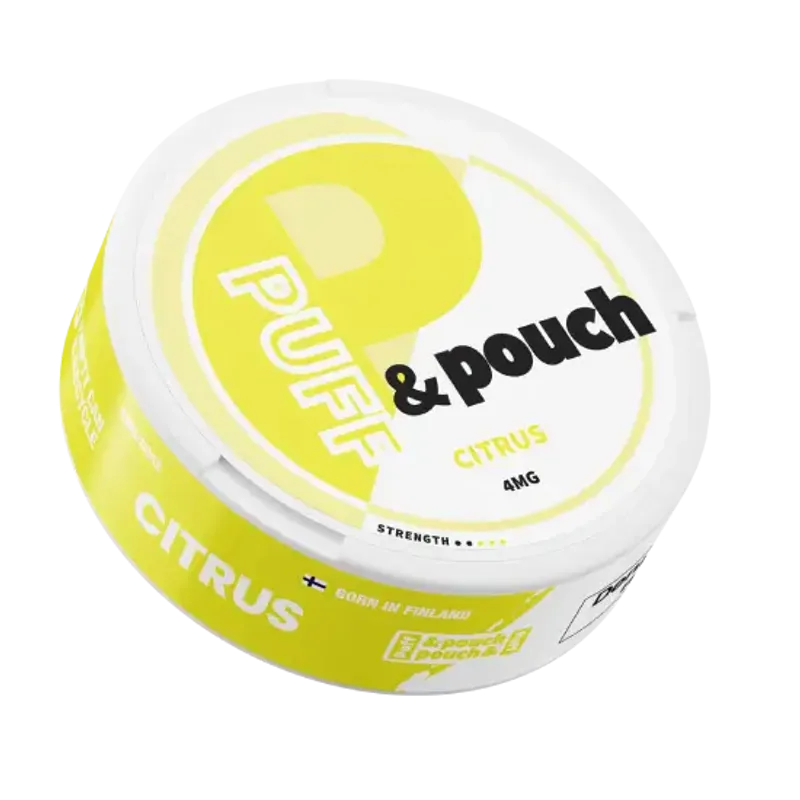 Puff & Pouch Citrus 4mg