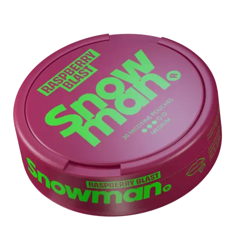 Snowman Raspberry Blast Medium