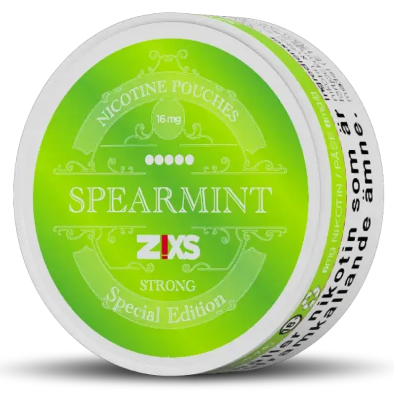 ZIXS Spearmint Slim Strong