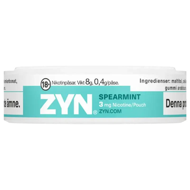 ZYN Spearmint Mini dry 3mg