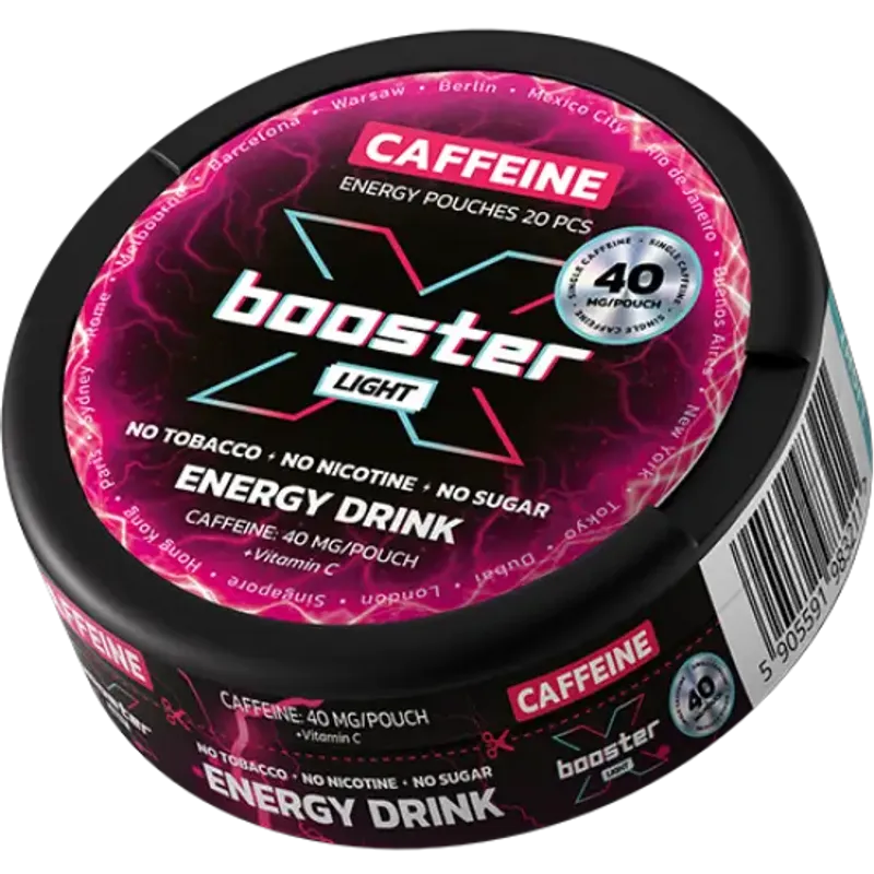 X-Booster Energy Pouches Energy Drink Light