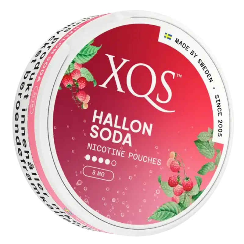 XQS Hallonsoda Strong