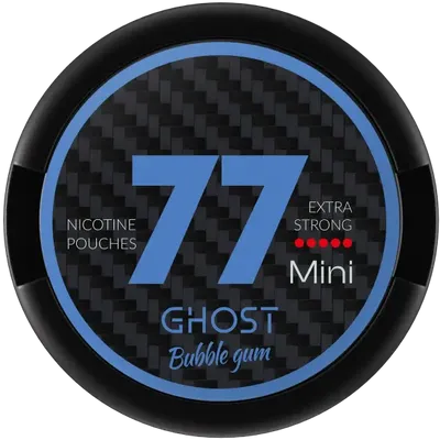77 GHOST Mini Bubble Gum Extra Strong