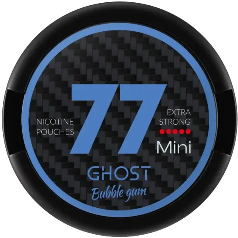 77 GHOST Mini Bubble Gum Extra Strong