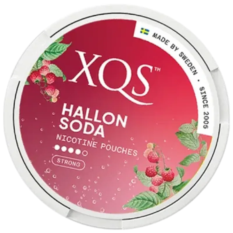 XQS Hallonsoda Strong