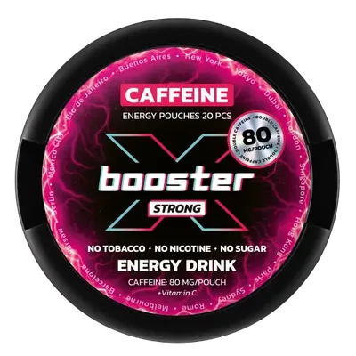 X-Booster Energy Pouches Energy Drink Strong