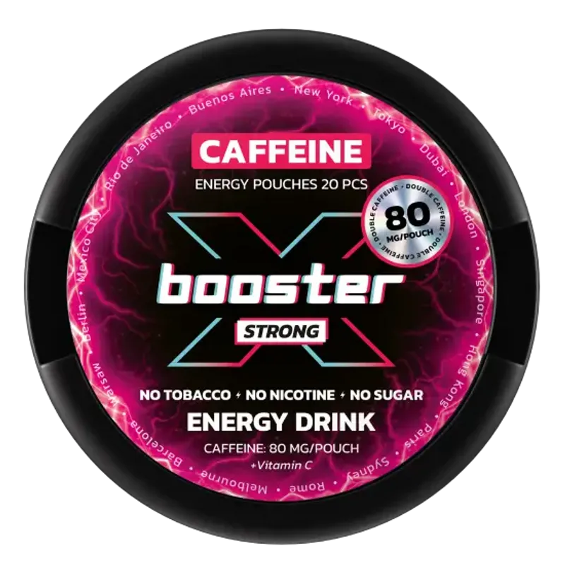 X-Booster Energy Pouches Energy Drink Strong