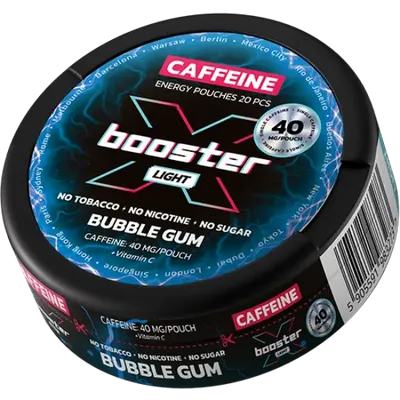 X-Booster Energy Bubble Gum Light