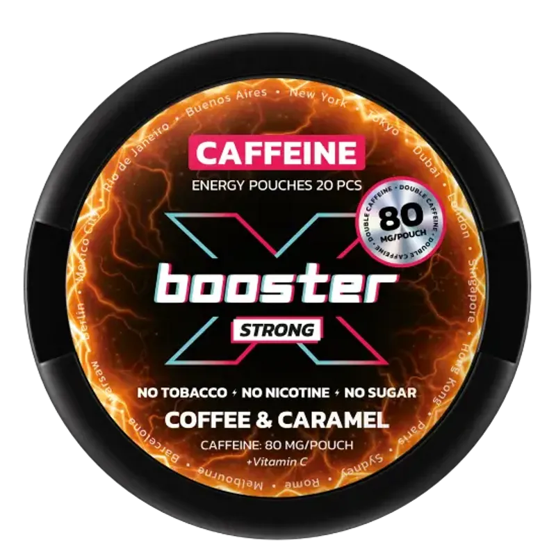 X-Booster Energy Coffee & Caramel strong