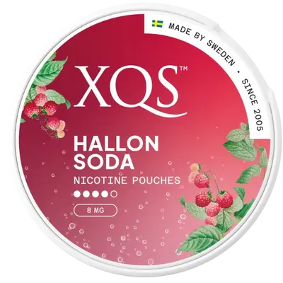 XQS Hallonsoda Strong