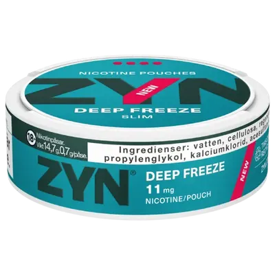 ZYN Deep Freeze Slim Extra Strong