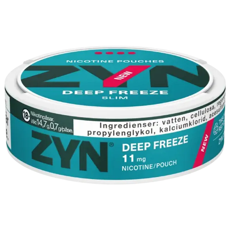 ZYN Deep Freeze Slim Extra Strong