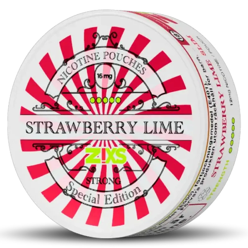 ZIXS Slim Strawberry Lime Strong