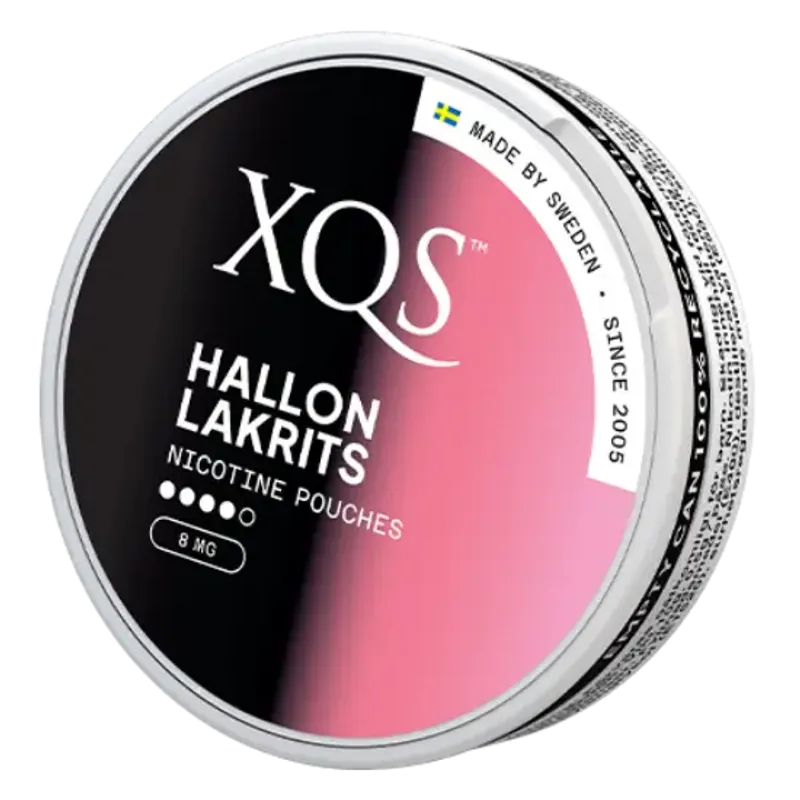 XQS Hallon Lakrits Slim Strong