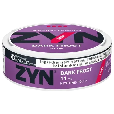 ZYN Dark Frost Slim Extra Strong