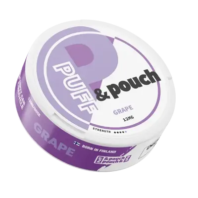 Puff & Pouch Grape 12mg