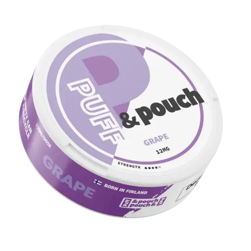 Puff & Pouch Grape 12mg