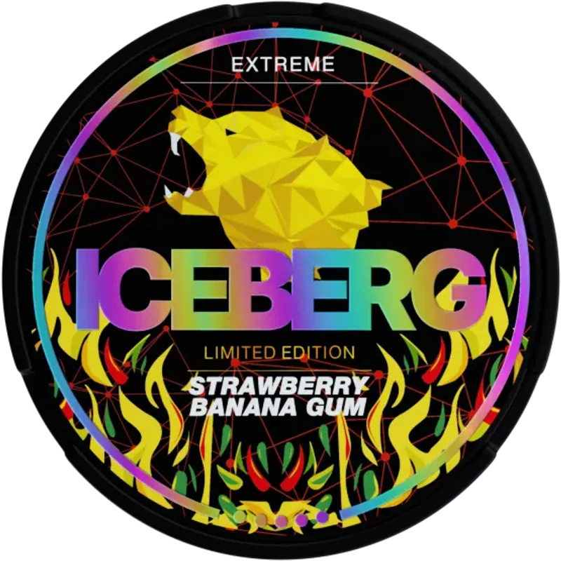 ICEBERG Strawberry Banana Gum Extreme