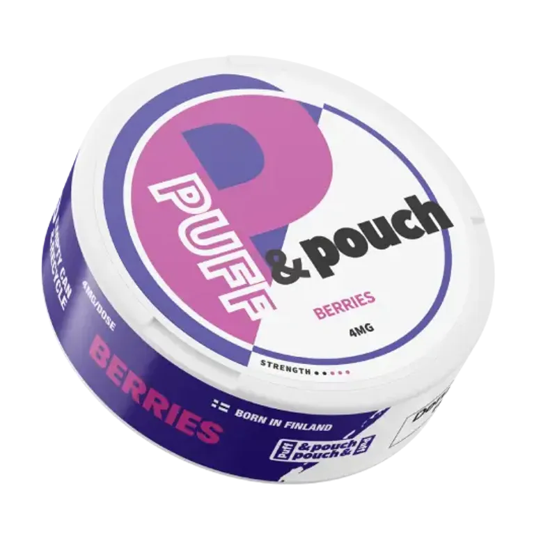 Puff & Pouch Berries 4mg