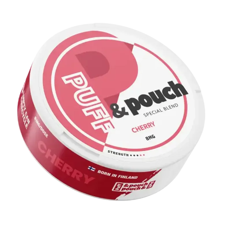 Puff & Pouch Cherry 8mg