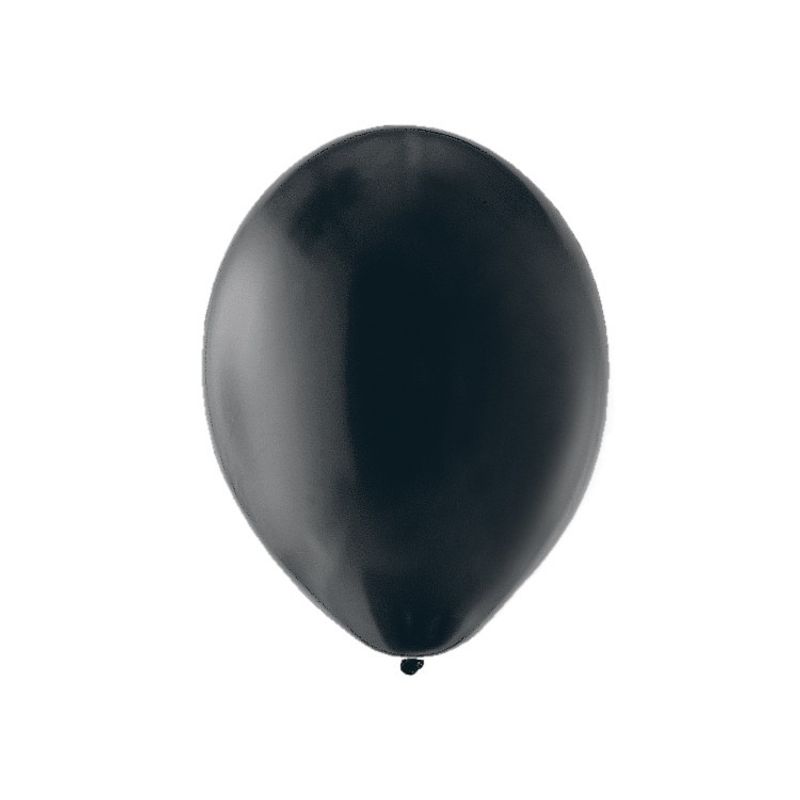 50 pack Ballonger Svart