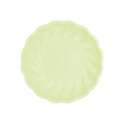 Tallrikar Rund Grön, Vert Decor