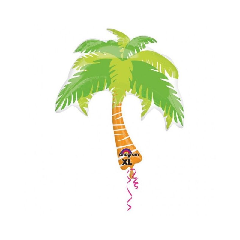 Folieballong Palmträd