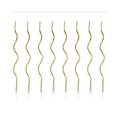 Tårtljus Crazy Curl Guld