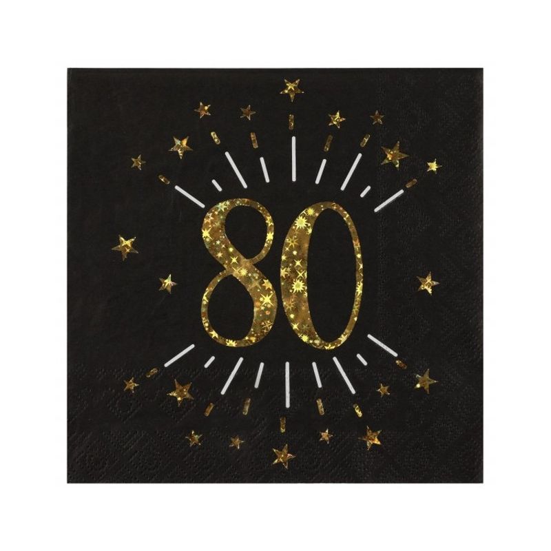 Servetter 80 år