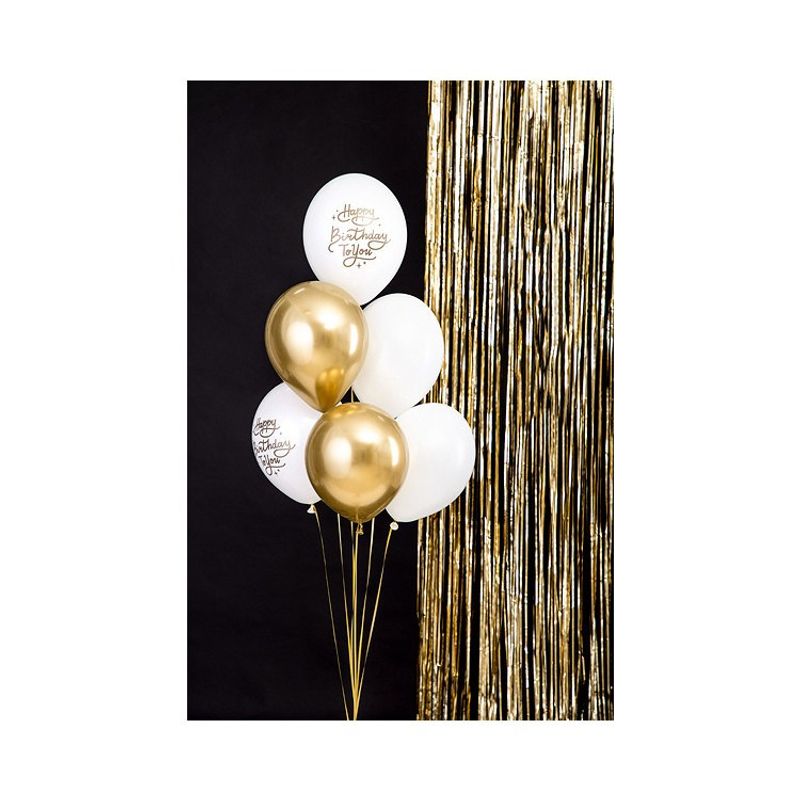 Ballonger Happy Birthday Guldmix
