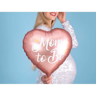 Folieballong Rosa - Mom to Be