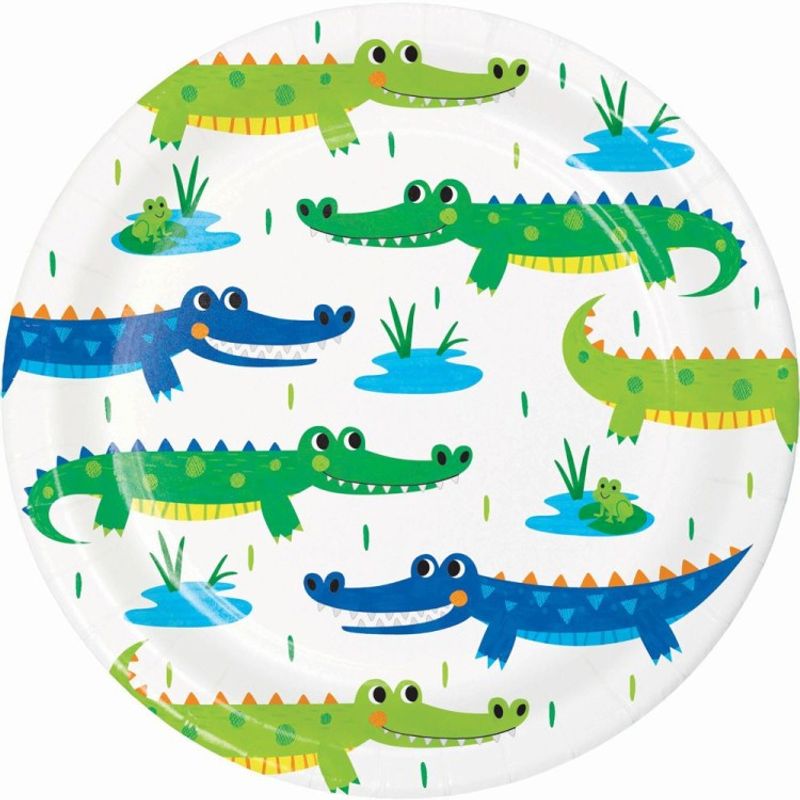 Pappersassietter Alligator