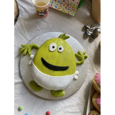 Sockerpasta, Sugarpaste Ljus limegrön