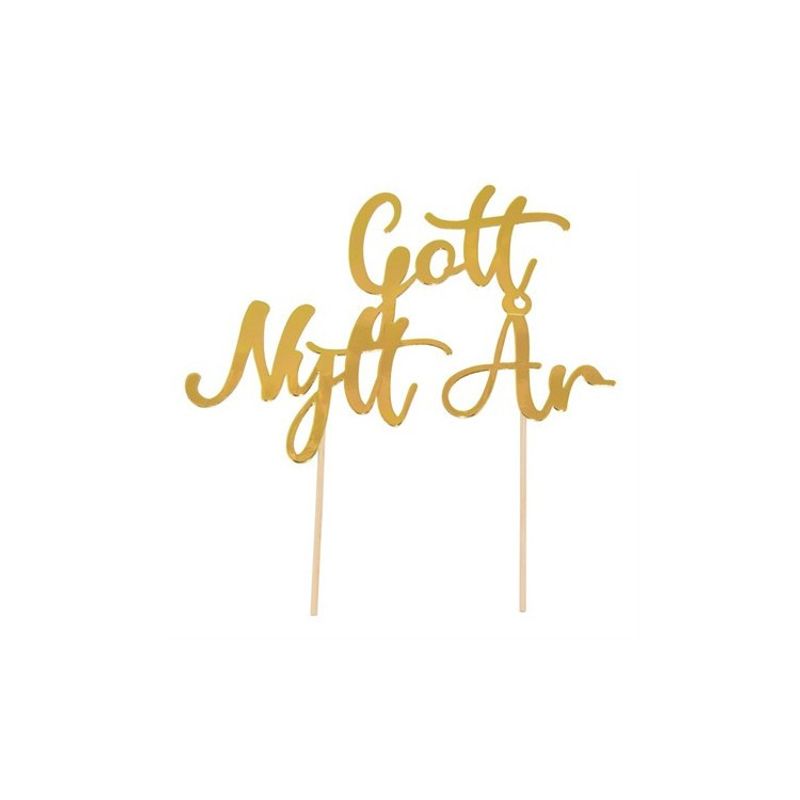 Cake Topper Gott Nytt År