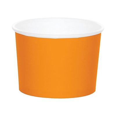 Glassbägare Orange