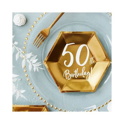 Pappersassietter 50 år Guld