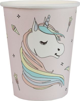 Pappersmugg - Unicorn - 10-pack