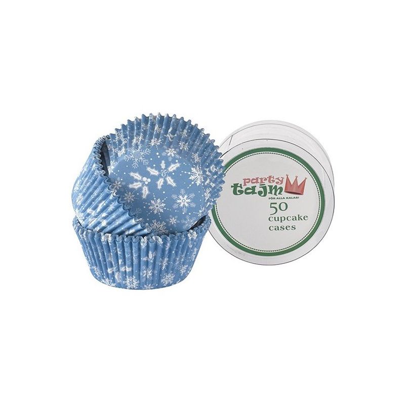 Muffinsformar Snöflingor