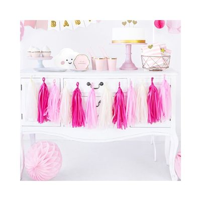 Girlang Tassels Rosamix