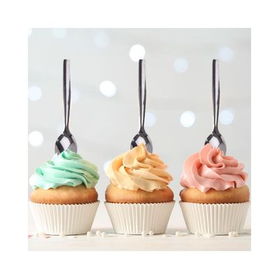 Teskedar Silver Rostfritt 6-pack