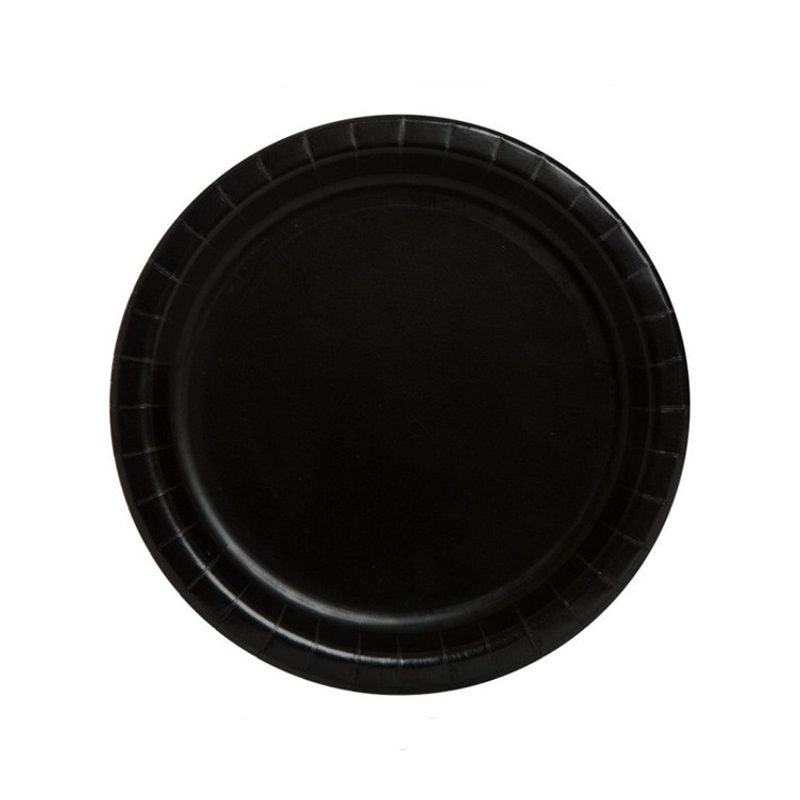 Pappersassietter Svart 20-pack