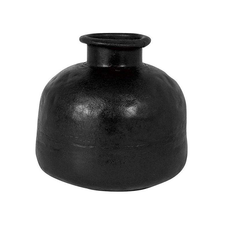Svart Vas 25 cm - Dagny