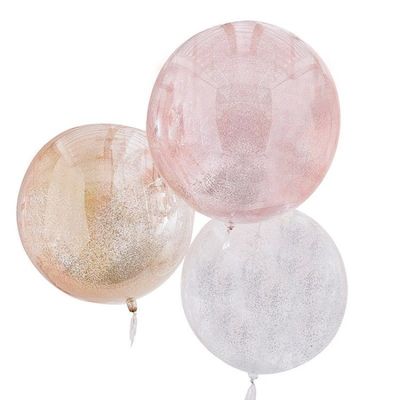 Metallics Orb Glitter Ballonger
