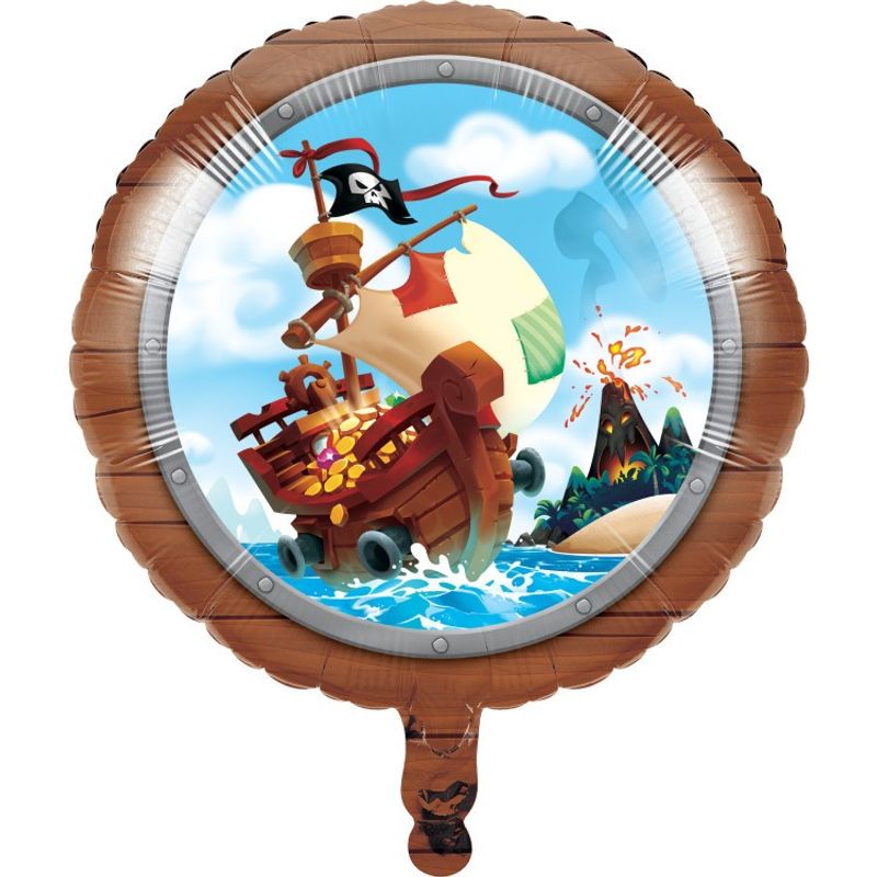 Folieballong Piratskatt