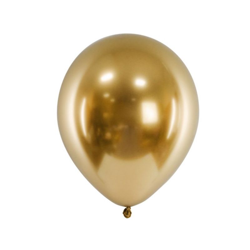 Chrome Ballonger Guld