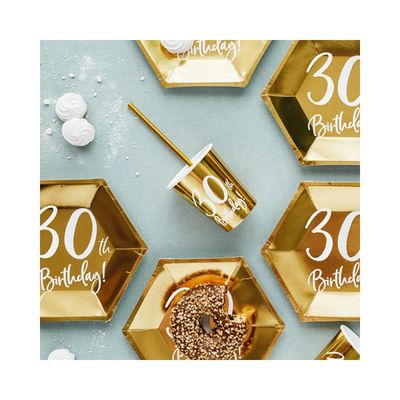 Pappersassietter 30 år Guld
